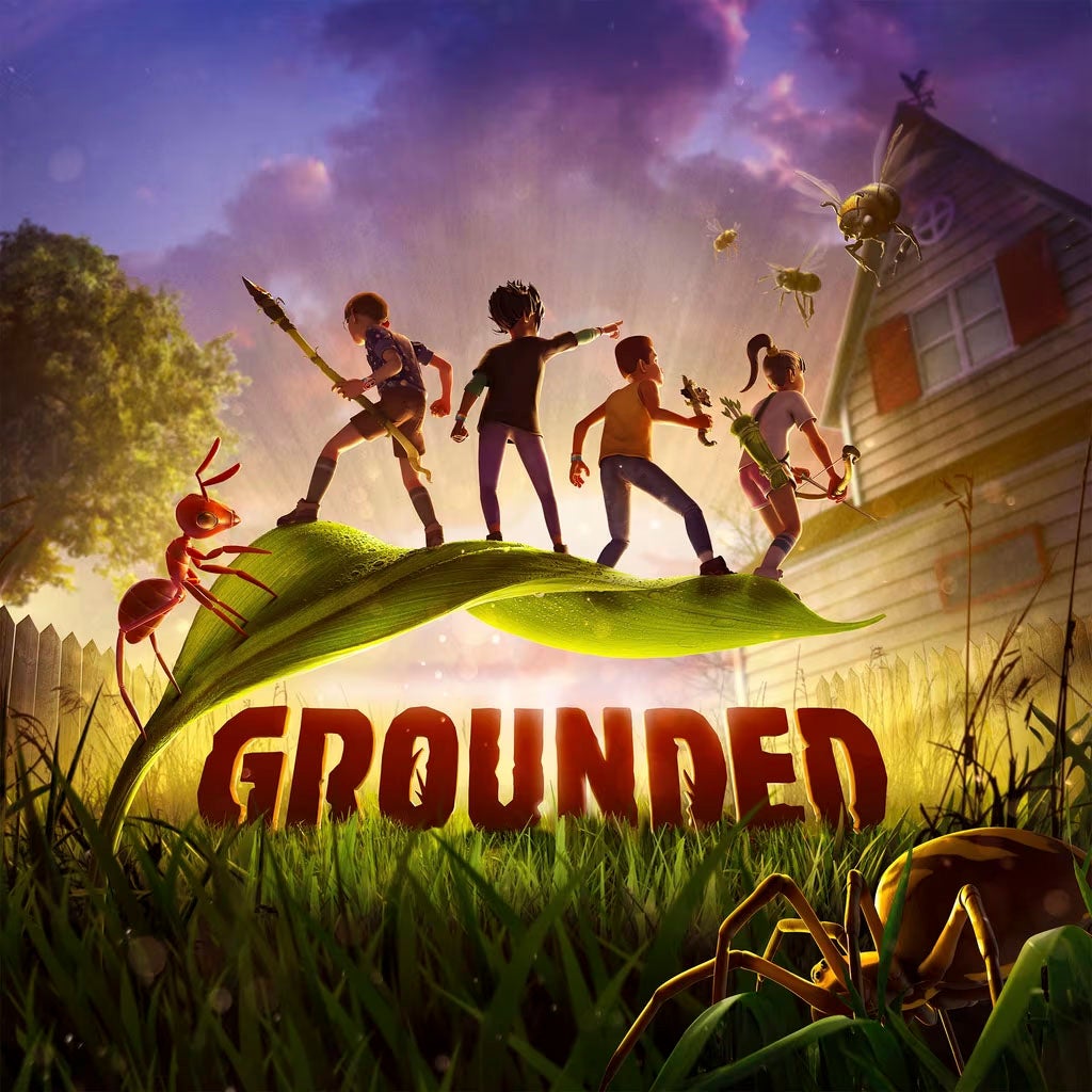 Grounded gameplay — official-style key art from IGN