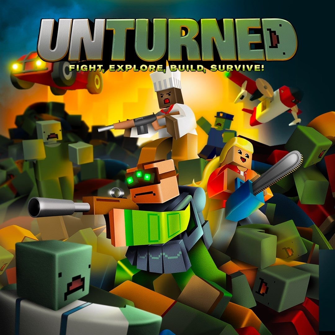 Unturned gameplay — official-style key art from IGN
